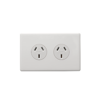 Excel Life 10A Autoswitch Horizontal Double Powerpoint Gloss White