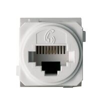 Excel Life - Phone socket/mechanism Cat3 white
