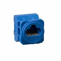 Excel Life - RJ45 socket/mechanism Cat6 UTP 8 contacts blue