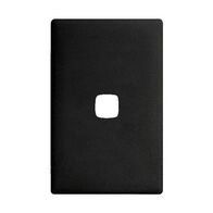 Linea - Coverplate 1 gang asphalt