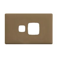 Linea Powerpoint coverplate 1 gang ninja khaki