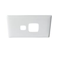 Linea - Powerpoint coverplate 1 gang white