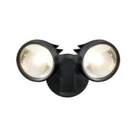 HPM SIKA 25W 2200lm LED Cool White Twin Floodlight Black
