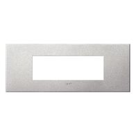 ARTEOR Square 6 Module Horizontal Coverplate Soft Aluminium