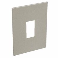 ARTEOR Square 1 Module Vertical Coverplate Champagne