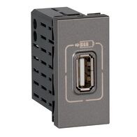 Legrand Arteor 1.5A Single USB Type A Charger Module Mechanism Magensium