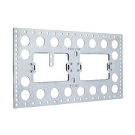 Excel Life - Accessory - Horizontal mounting Metal render bracket 2 gang stud mount