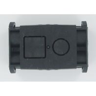 HPM Linea Recessed Wall Box Black