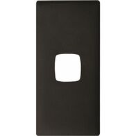 Linea Architrave coverplate 1 gang asphalt