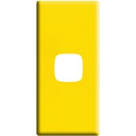 Linea Architrave coverplate 1 gang sunshine