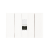 Bticino Living Now Cat6 Data Plate 1 Gang White