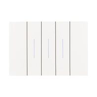 Bticino Living Now 10A 3 Gang Switch White