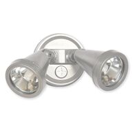 Nelson - Outdoor halogen floodlight - 200W Twin G9 floodlight IP44 silver