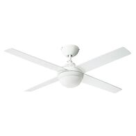HPM Inspire Plywood with Light 4 Blades Hangsure Ceiling Fan 1220mm 48in White