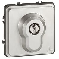 Soliroc Key switch mechanism IP54 IK10 6A 230V a.c. removable OFF magnesium
