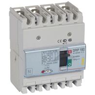 DPX³ 160 Thermal Magnetic MCCB - Icu 16 kA - 400 V~ - 4 Phase - 25 A