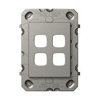 Arteor 770 series - Grid 4 Gang magnesium