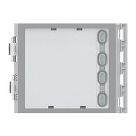 Bticino Sfera New Single Column 4 Pushbuttons Module Allmetal