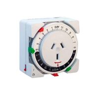 HPM 24h Easy Set Double Pole Analogue Security Timer