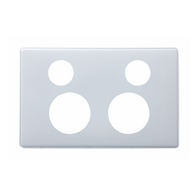 Excel Life Horizontal Double Powerpoint Coverplate Ice
