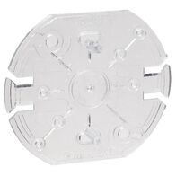 HPM 37 Series 10A Plug Base Snap-on Base Plate Clear