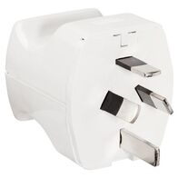 HPM 10A 4 Pins Finger Grip Rigid Impact Resisant Plug Top White