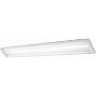 Nelson - Fluorescent batten T5 slimline 2 x 28W cool white 4000K white finish