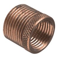 Clipsal - Cable Management, Machined Brass, 20mm Male to 16mm Female Brass Reducer