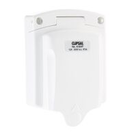 Standard Series, Caravan Socket Outlet, Auto-Switched IP34 10A - White Electric