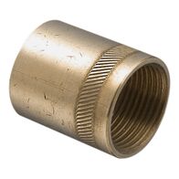 Clipsal - Cable Management, Coupling, Machined Brass, 3/4 in BSP Female to 25mm Female