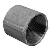 Clipsal - Cable Management, Machined Brass Steel Coupling, 40mm Galvanised