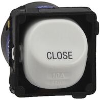 Clipsal - Mechanisms, Switch Mechanism, Marked "Close" - White Electric