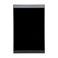 Saturn Series, Grid Plate and Cover Switch, Blank, Vertical - Espresso Black