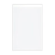 Saturn Series, Grid Plate and Cover Switch, Blank, Vertical - Pure White
