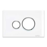 Saturn Series, Cover Socket Outlet, Single switched, Horizontal - Pure White