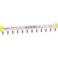 Acti9, Comb Busbar, 1L, 18 mm pitch, 12 modules, 100A