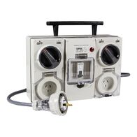 Clipsal - 56 Series, RCBO Protected Switched Socket Outlet, 250V, 10A, 3 Flat PIN, IP56, 30mA - Resistant Orange