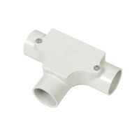 Clipsal - Cable Management, Inspection Tee, PVC, 25mm - Grey