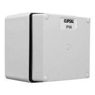 Clipsal - 56 Series, Junction Box, 1 Gang, 20mm I.D, 3 Way Entry, SWA Cable - Grey