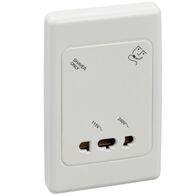 2000 Series, Universal Shaver Socket Outlet, 115/240VAC, 22VA - White Electric
