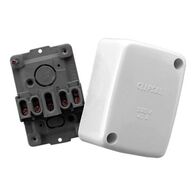 Clipsal - General Accessories, Junction Box, with 5 fixed Terminals, 40A, 45Wx86Lx58D - White Electric