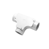 Clipsal - Cable Management, Inspection Tee, PVC, 40mm - Grey