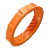 Clipsal - Cable Management, Screwed Lock Ring, PVC, 63mm - Electric Orange