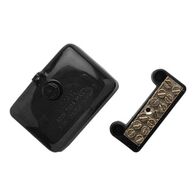 Clipsal - Max 4, Mini Neutral link, 100 A 500 V 6 hole with cover front wiring Black