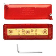 Clipsal - Max 4, Maxi Active link, 370 A 500 V 7 hole with cover front wiring Red