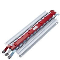 Acti9, MSC Chassis 3PH, 400A, 18mm for iC60 MCB & RCBO, 72 poles, Dual Feed