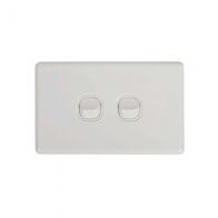 SW2 - 2 Gang 16A Switch Horizontal - SW2 - SW2