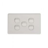 SW5 - 5 Gang 16A Switch Horizontal - SW5 - SW5