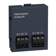 Modicon M221, Analogue input cartridge, hoisting 2 analog I/O extension