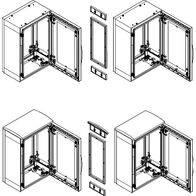 Thalassa, Additional aesthetic trim kit, for coupling versPLAT or PLAZT with canopy D420mm